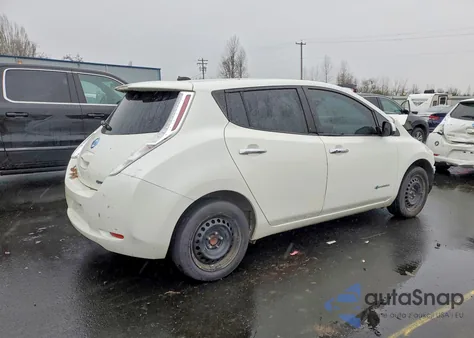 2017 Nissan Leaf S из США, поврежденный, VIN 1N4BZ0CP8HC308069